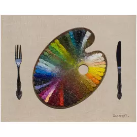 Damir Krivenko's painting "Bon Appetit"